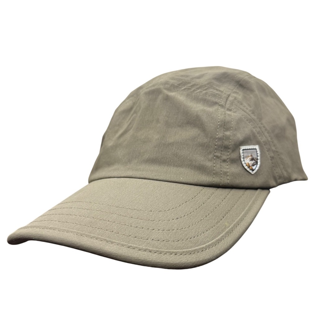 Kuhl Renegade 5 Panel Hat Olive Green Adjustable Buckle Strap Cap RN108846